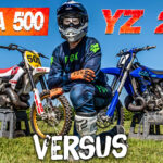 VIDEO: Which is faster a custom built £20,000 500cc 2 Stroke or on off the shelf 250cc race bike?