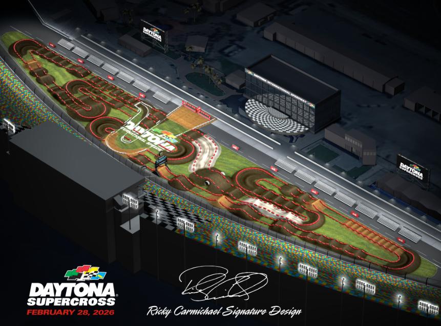 Daytona International Speedway Unveils Course Design for 2026 DAYTONA Supercross
