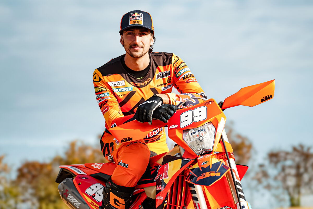 Andrea Verona joins Red Bull KTM Factory Racing for 2026 EnduroGP season