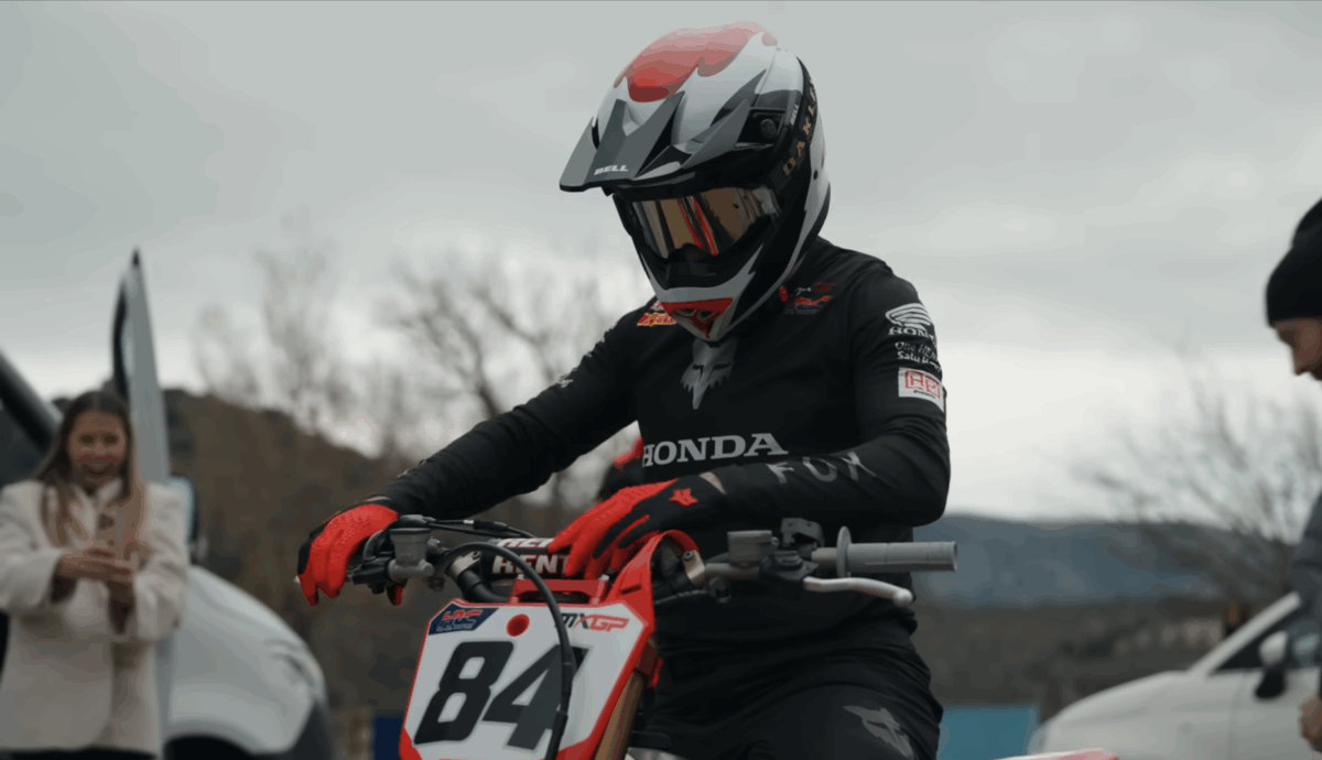 VIDEO: Jeffrey Herlings day one on the Honda