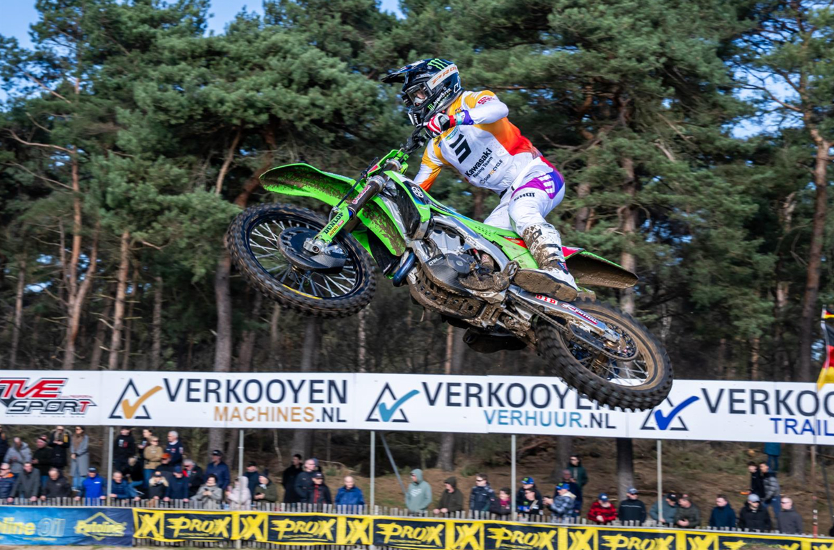 Romain Febvre ready for MXGP title defence after strong showing in Lierop