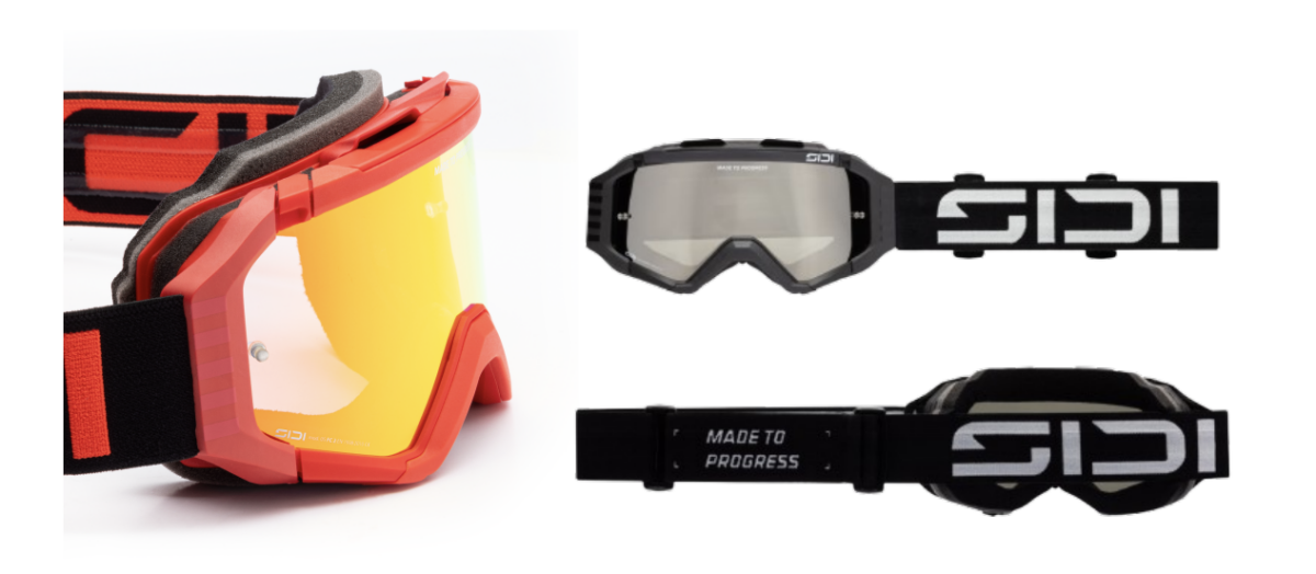 SIDI's first motocross goggle range featuring the new Fulmen, Gravix and Gladius models