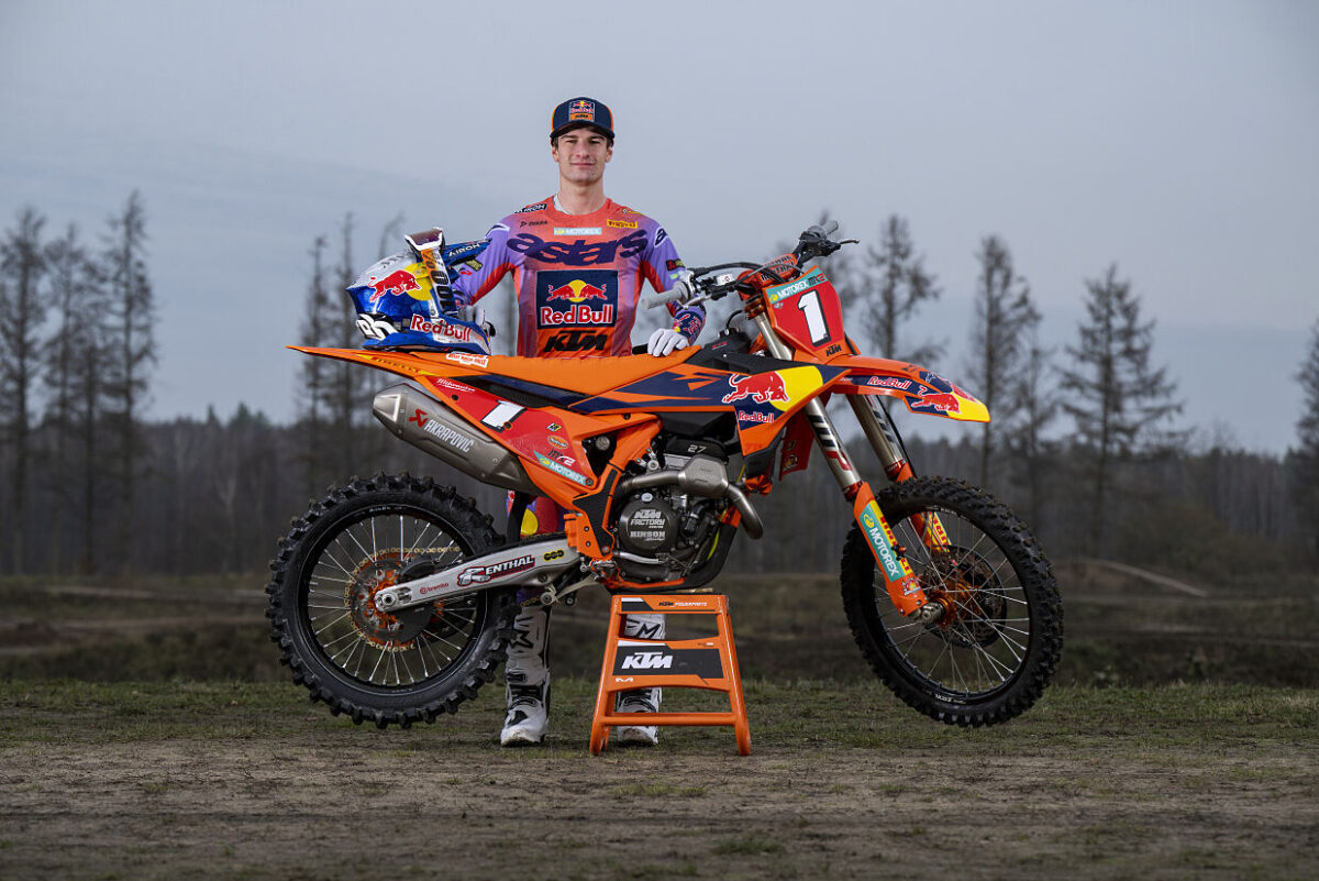 Laengenfelder transitions to Red Bull KTM Factory Racing for 2026 MX2 title defence