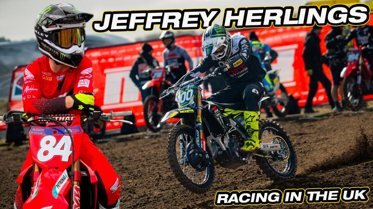 VIDEO: Tommy Searle wins at Preston Docks & Jeffrey Herlings takes on the UK