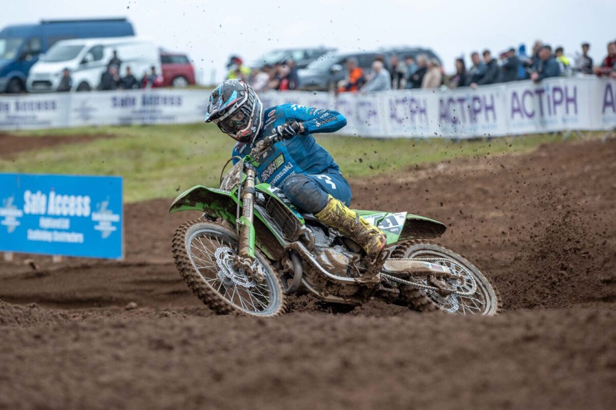 Tristan Purdon wins Round 5 of the 2026 Scottish Motocross Championship at Clayshant