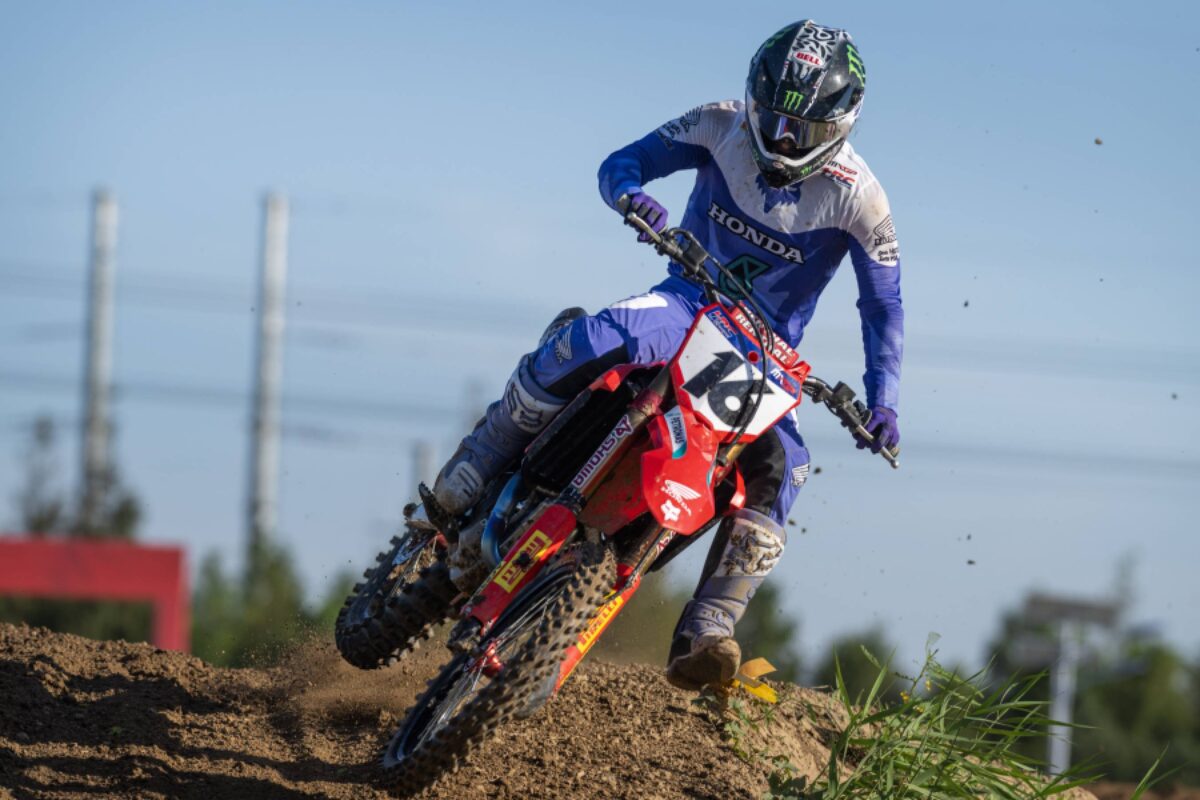 Tom Vialle wins the MXGP of Australia qualifying race in Darwin