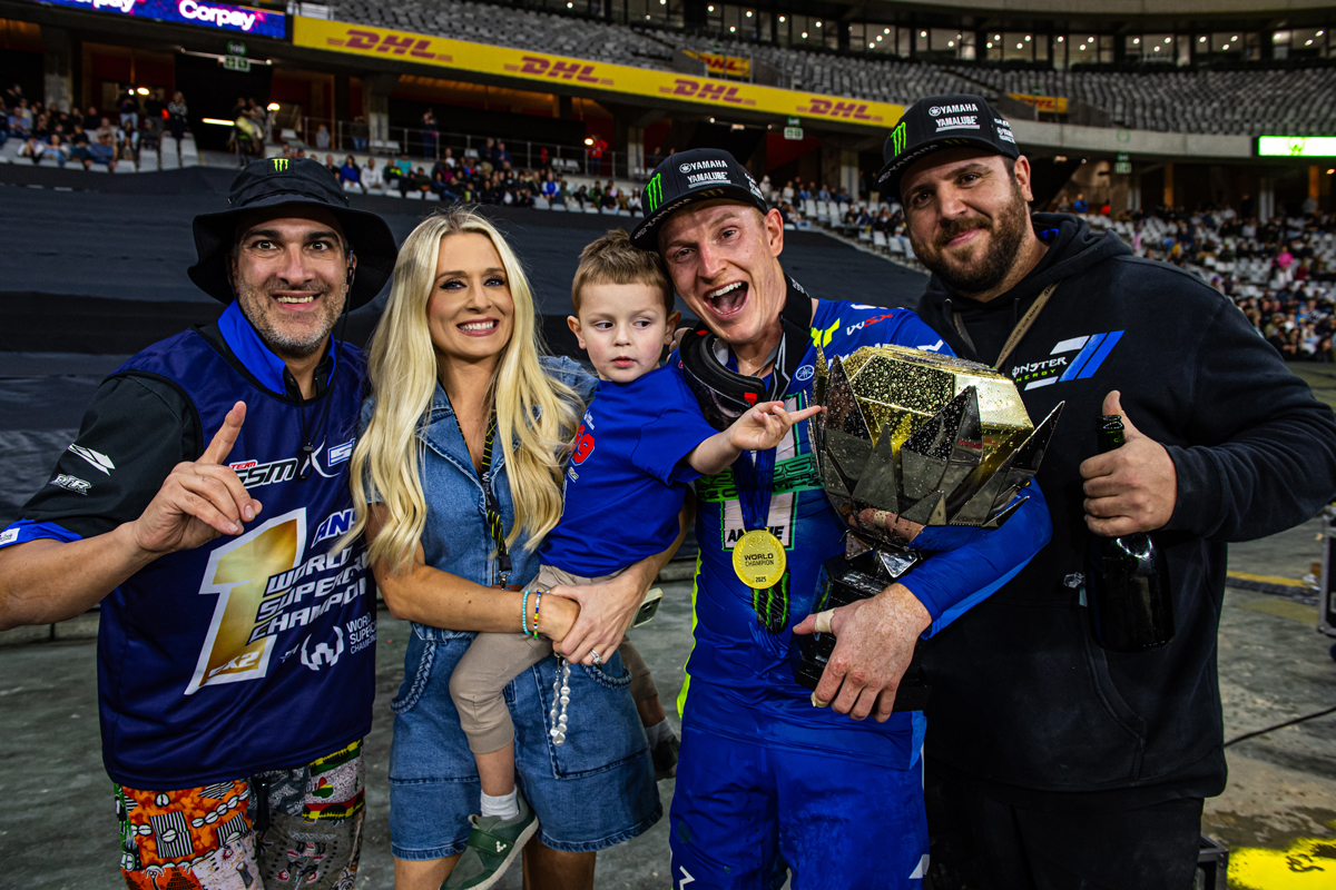 Max Anstie banks the WSX SX2 title in South Africa as McElrath wins the round - Rundown