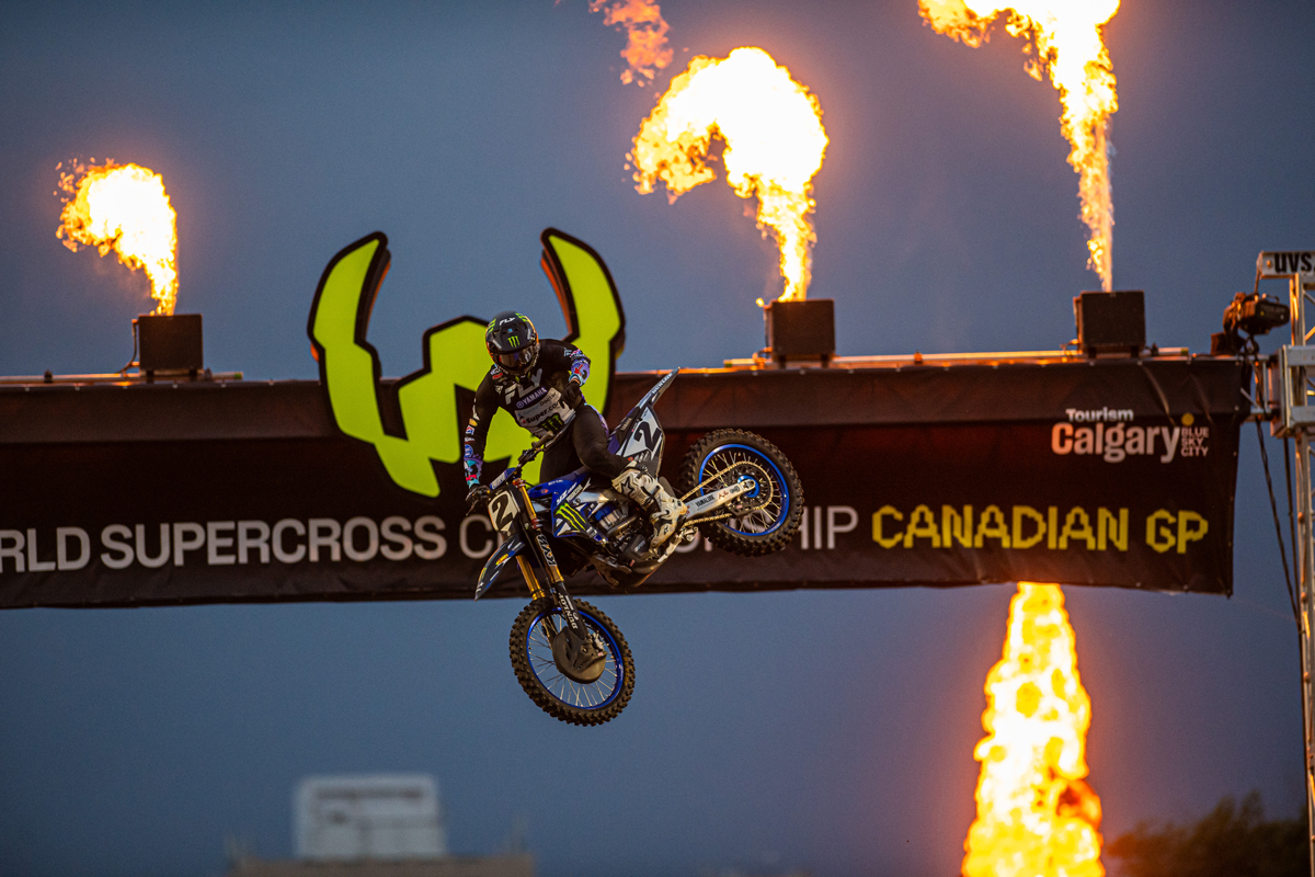 Webb & Anstie win 2026 World Supercross Championship Opener in Calgary!