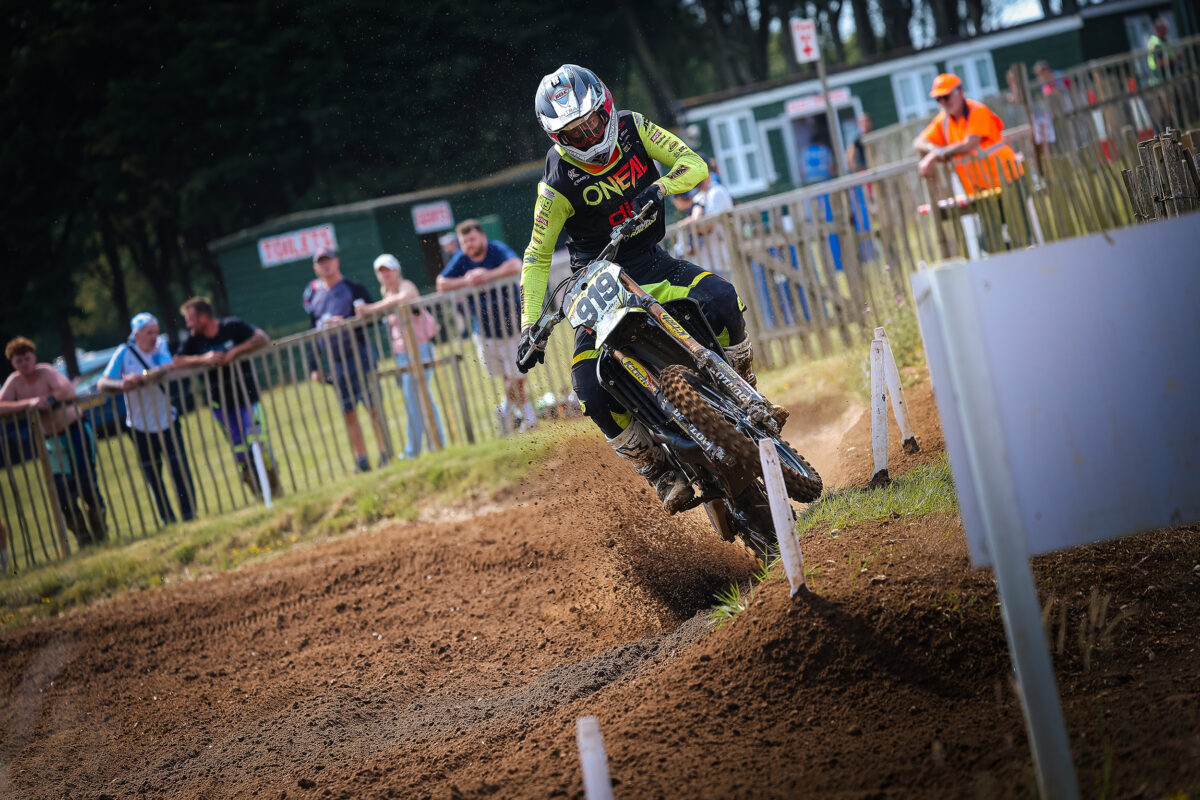 Ben Watson sweeps the field at Blaxhall! Woodbridge DMCC Motocross - Report & Results