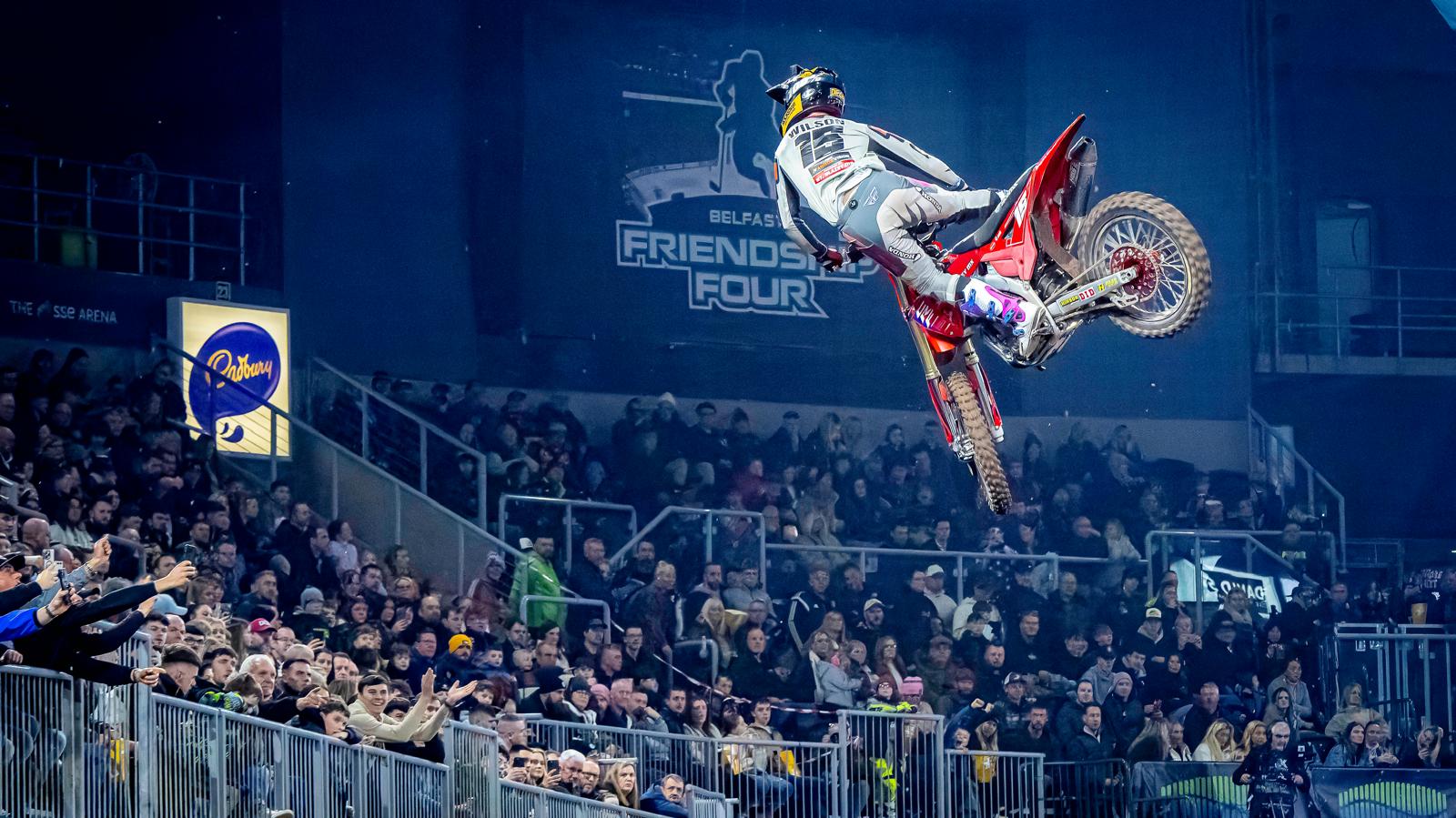 Dean Wilson going all out to be a Home nation hero at Aberdeen Arenacross