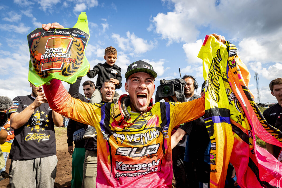 EMX250 title glory for Garcia as Skovbjerg goes 1-1 at Arnhem