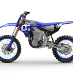 Yamaha and Honda electric motocross bikes at the 2026 MXoN