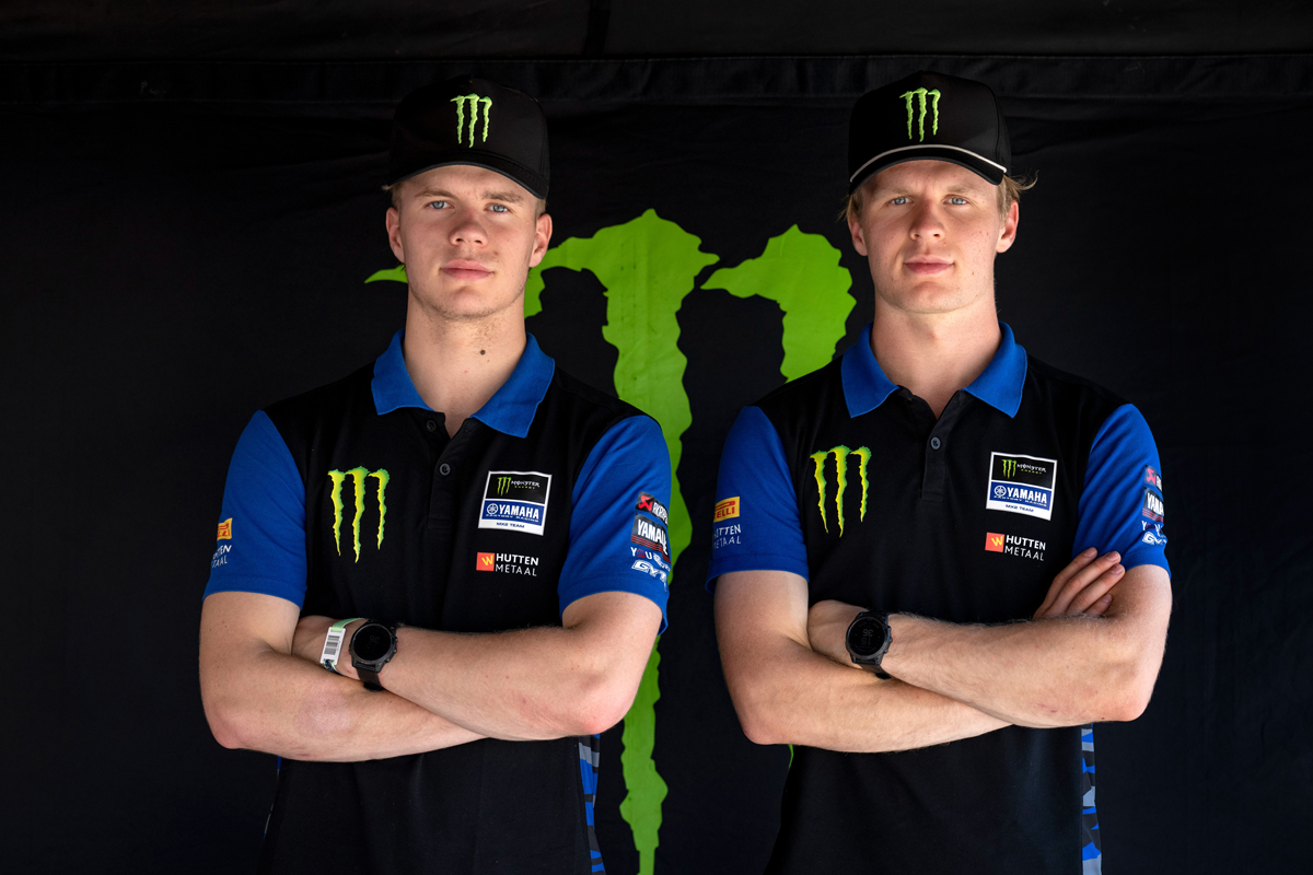 Reisulis Brothers to Spearhead Monster Energy Yamaha Factory MX2’s 2026 Campaign
