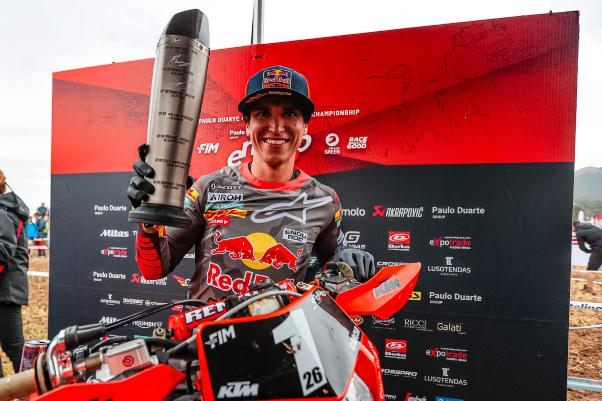 Josep Garcia claims Akrapovič Super Test win at 2025 FIM EnduroGP of Spain - Race Report