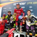 Tim Neave on top at Teterow to claim debut FIM Flat Track World Championship win