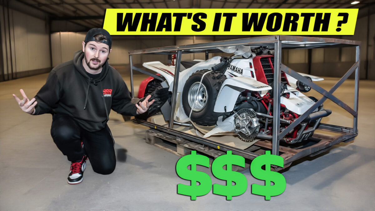 VIDEO: Unboxing the ultimate 2 Stroke Treasure - The Yamaha Banshee