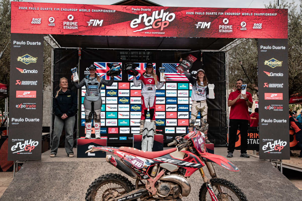 Rowett & Holmes make it a British 1-2 on Day Two of the EnduroGP of Spain