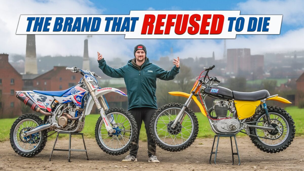 VIDEO: CCM - The British Dirt Bike Brand that refused to Die!