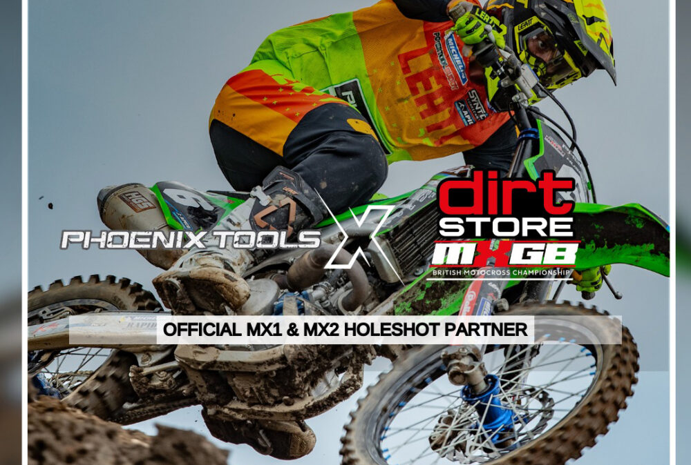 Phoenix Tools Partners with Dirt Store ACU British Motocross Championship as Holeshot Sponsor
