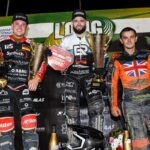 Zach Wajtknecht finishes third at the 2026 FIM Long Track World Championship in Morizès