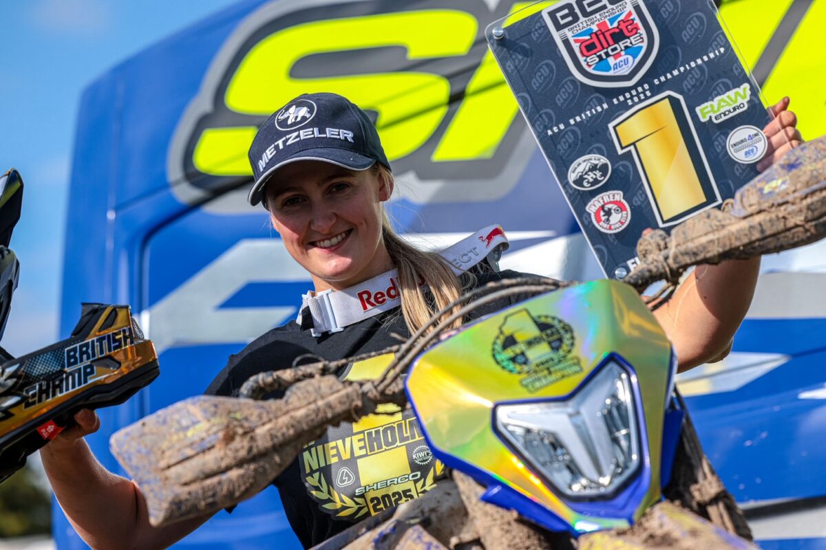 Nieve Holmes crowned 2025 British Women's Enduro Champion