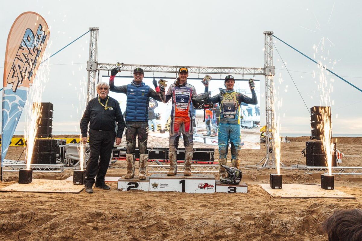 Genot and Naveaux win 2026 Bibione Sand Storm as Kellett battles hard for fourth