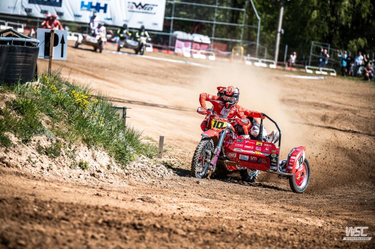 Foden 4th as Vanluchene grabs the victory in Kramolin! 2026 World Sidecarcross Championship Round 2 - Report & Results