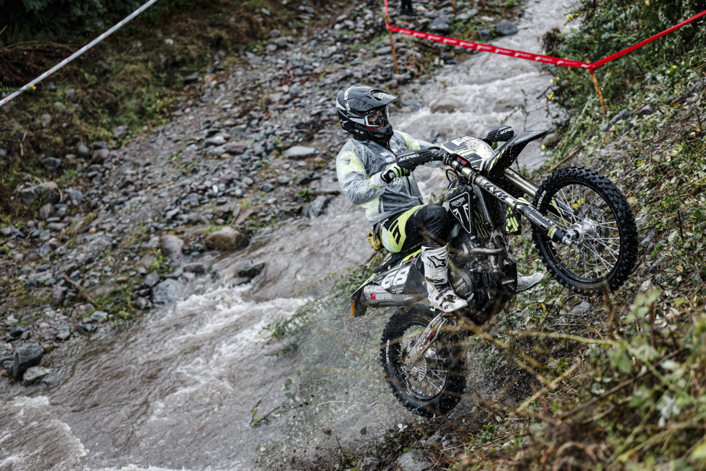 Jamie McCanney shows strong form at EnduroGP of Italy