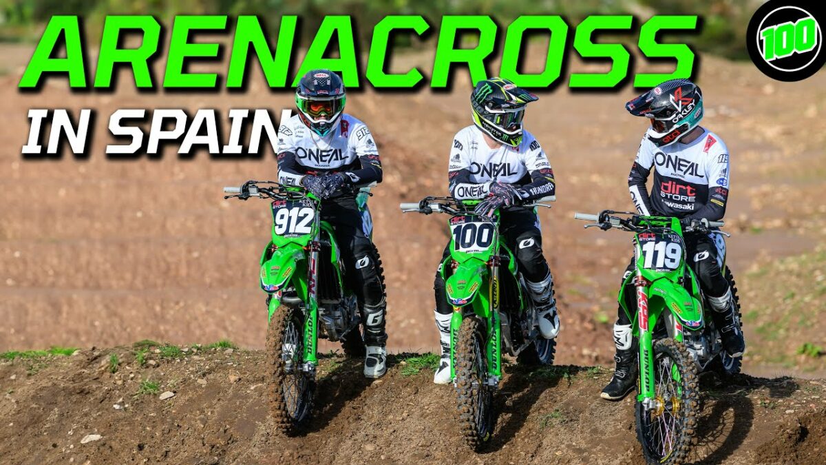 Tommy Searle - Arenacross Practicing in Spain!