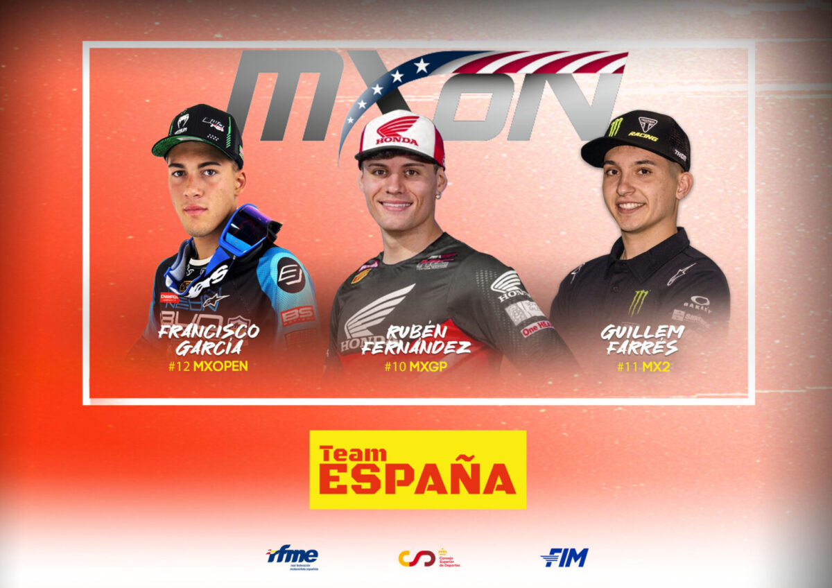 Spain announce 2025 Motocross of Nations team