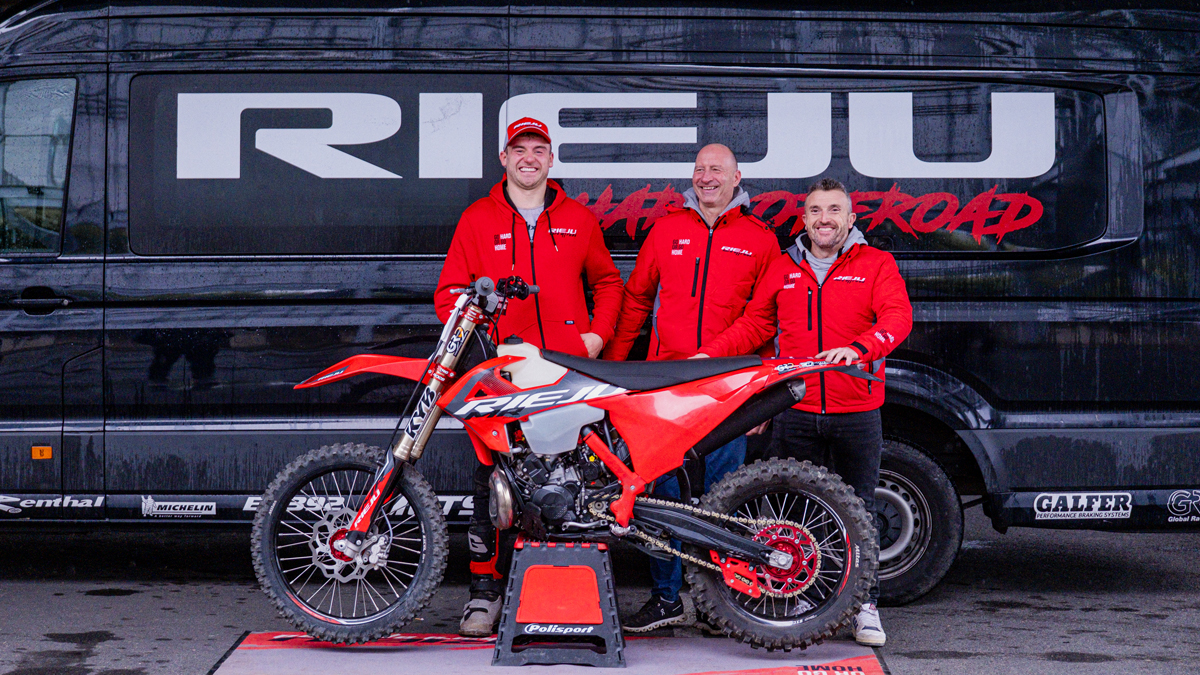 Radford Chugg joins Rieju for the 2026 British Extreme and FIM HEWC season!