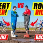 VIDEO: Expert on Kids Bike vs Rookie on Race Bike!