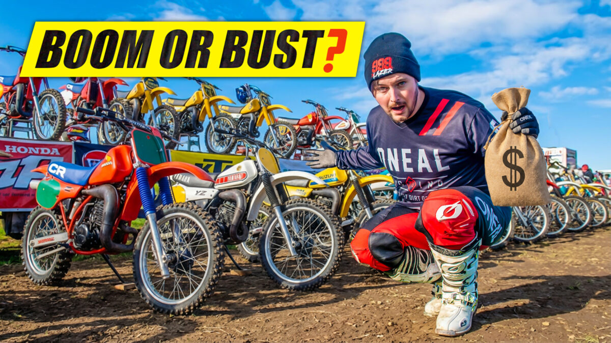 VIDEO: Is the vintage dirt bike market booming or broken?