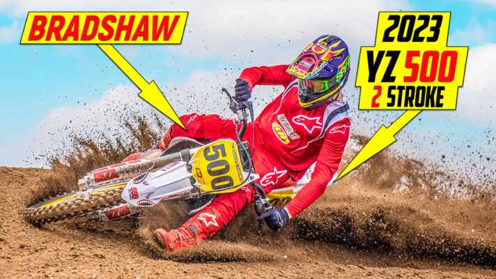 VIDEO: Nev Bradshaw pitches the 2023 Yamaha YZilla YZ500 2 Stroke vs ...